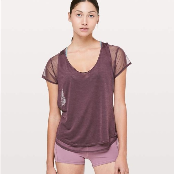 lululemon athletica Tops - Lululemon Set the Course Short Sleeve